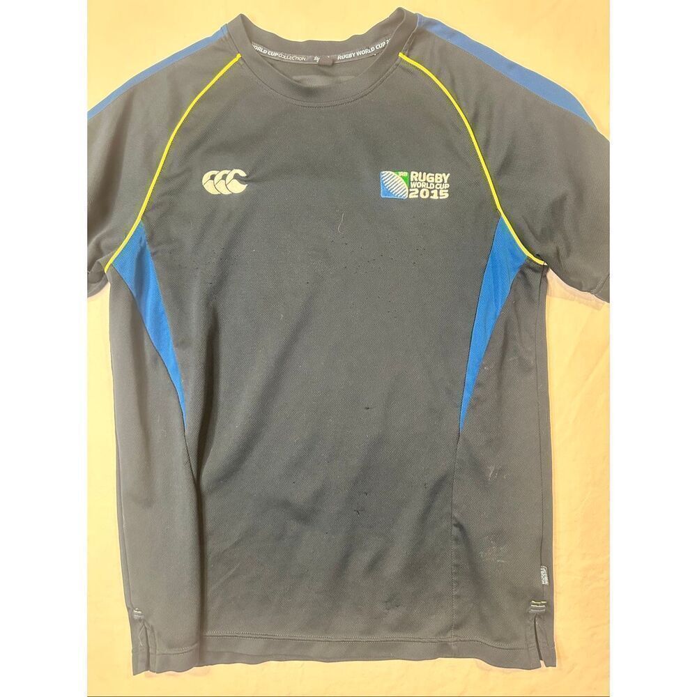 IRB Rugby World Cup 2015 Jersey Blue Canterbury Trikot Shirt Mens Size M